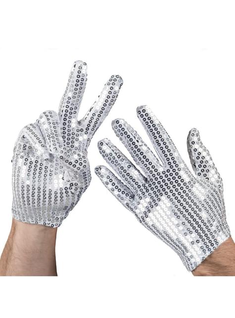 Sølvpaljett Hansker