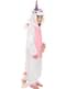 Einhorn Onesie Kostüm rosa für Kinder