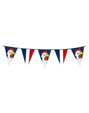 Fransk hane vimpelflag