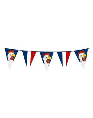 French Cock Flag Bunting