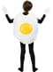 Fried egg costume for children