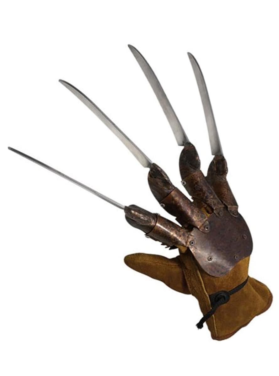 Pull de Freddy Krueger homme avec chapeau, gant et masque - Les Griffes de la nuit