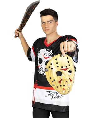 Friday the 13th Jason Hockey-kostuum voor mannen met machete