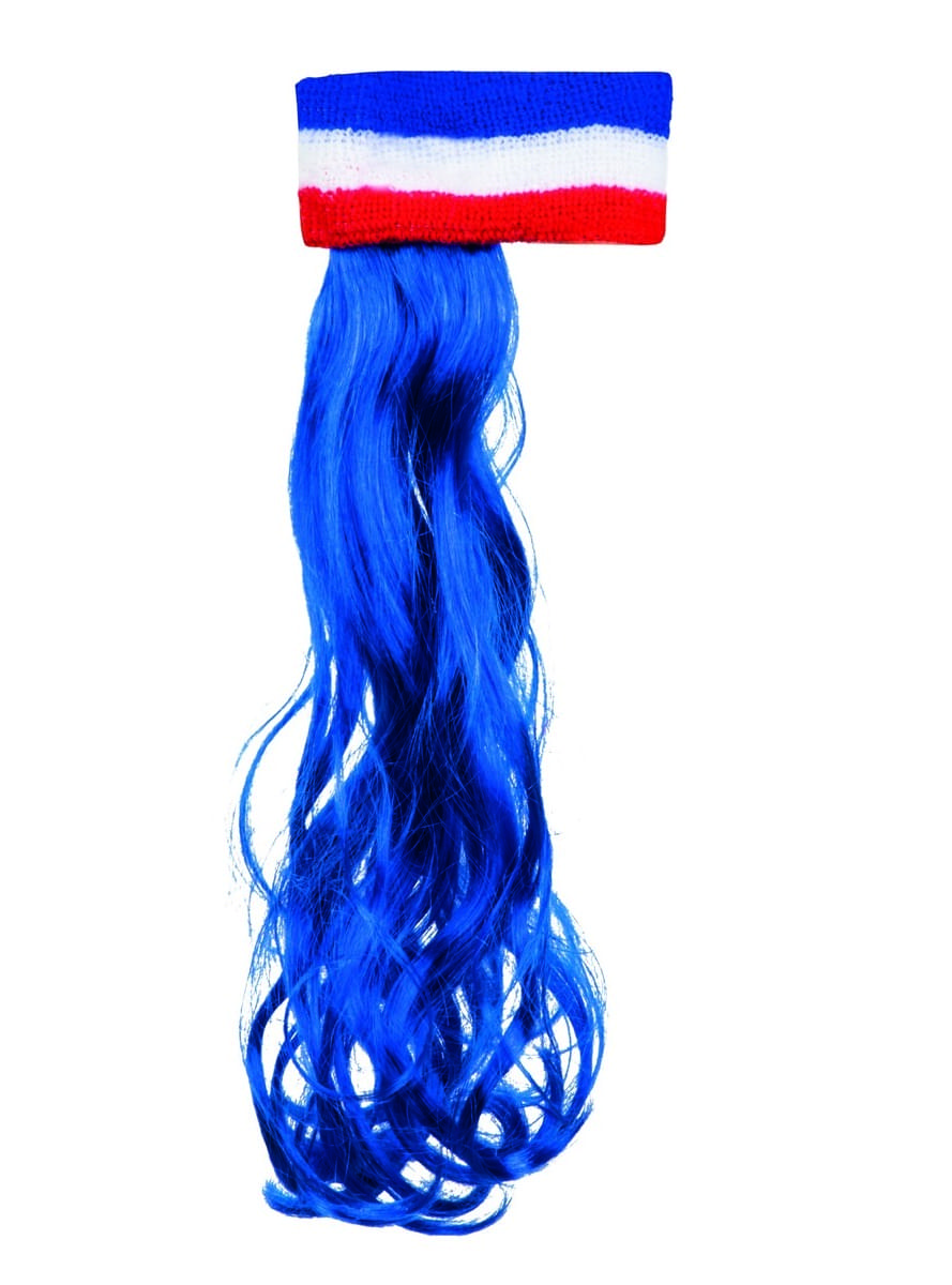 Fita de desportista com pelo tricolor França