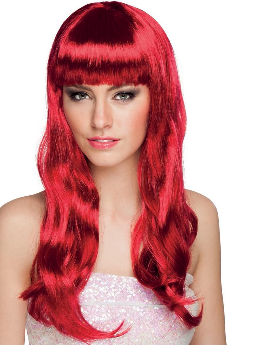 Woman's Ruby Red Wig