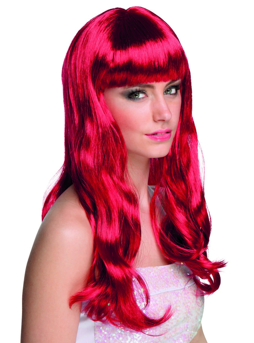 Woman's Ruby Red Wig