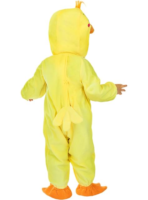 disfraz pollito infantil, pollo amarillo niño niña