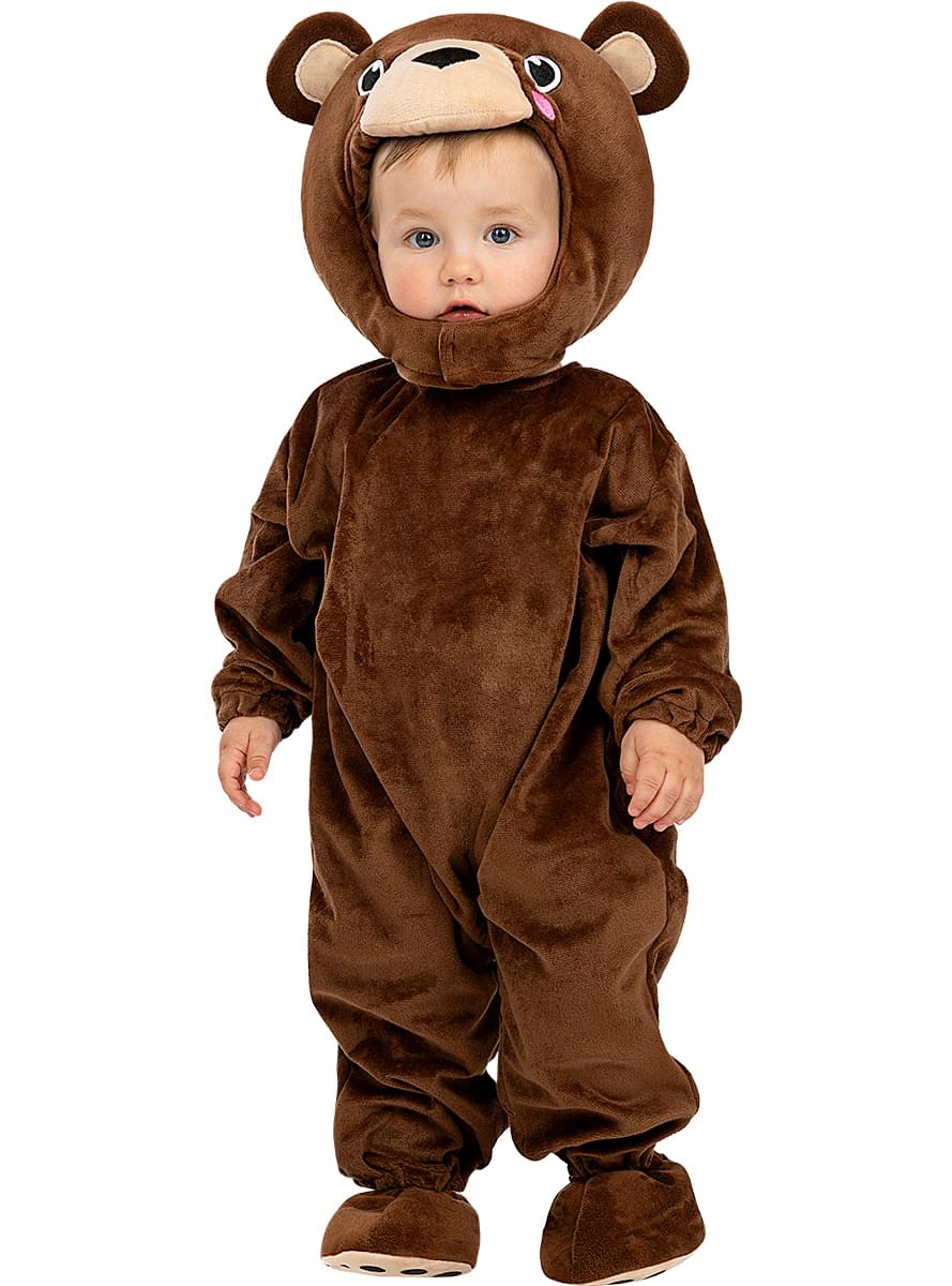 Brun Bjørn Kostume til Babyer