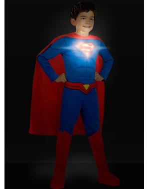 Superman Lights On! kostuum voor jongens