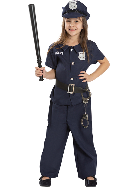 Costume Policier pour enfant de 7 à 9 ans REF/44109