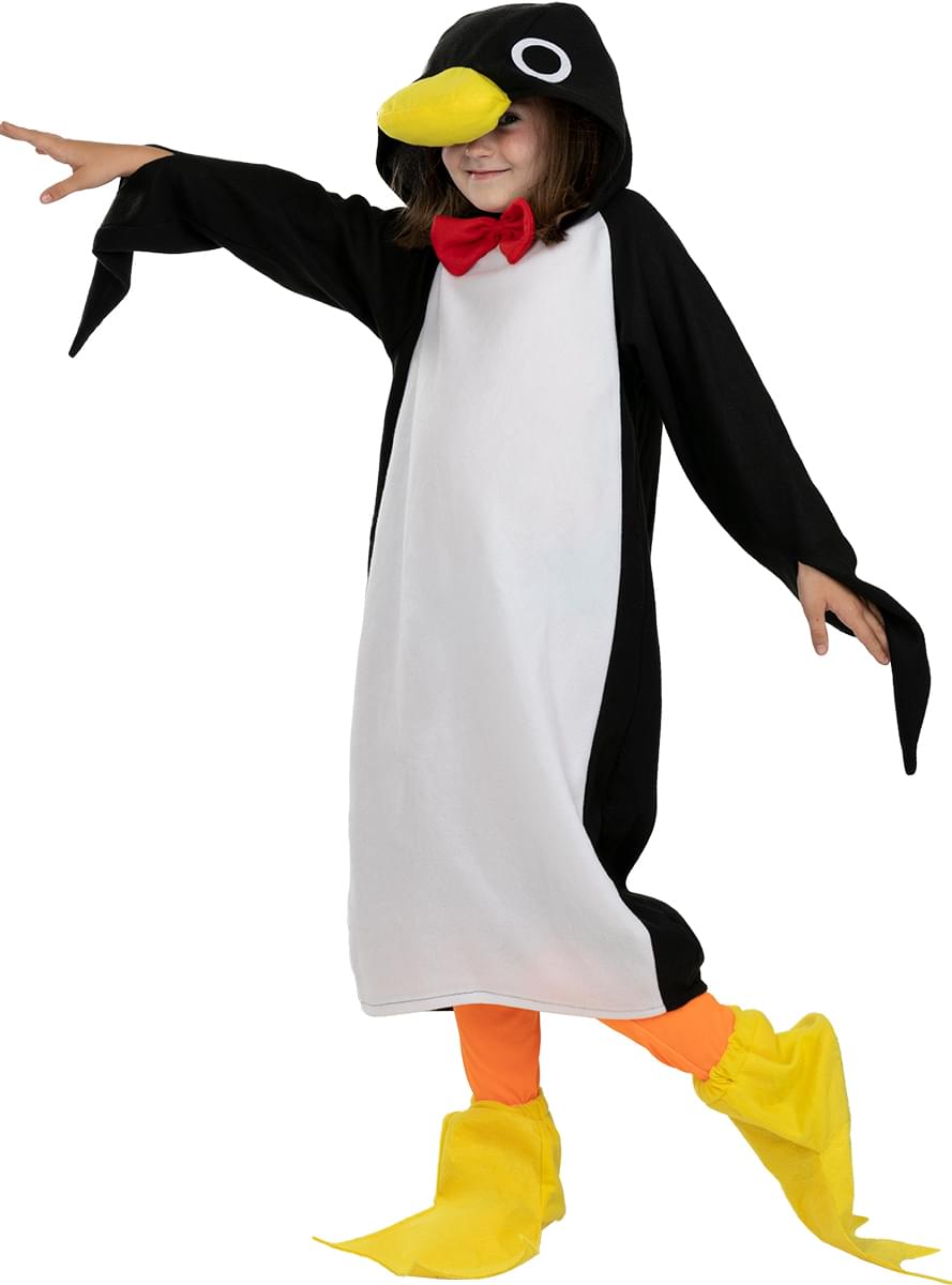 Disfraz de pingüino para niños