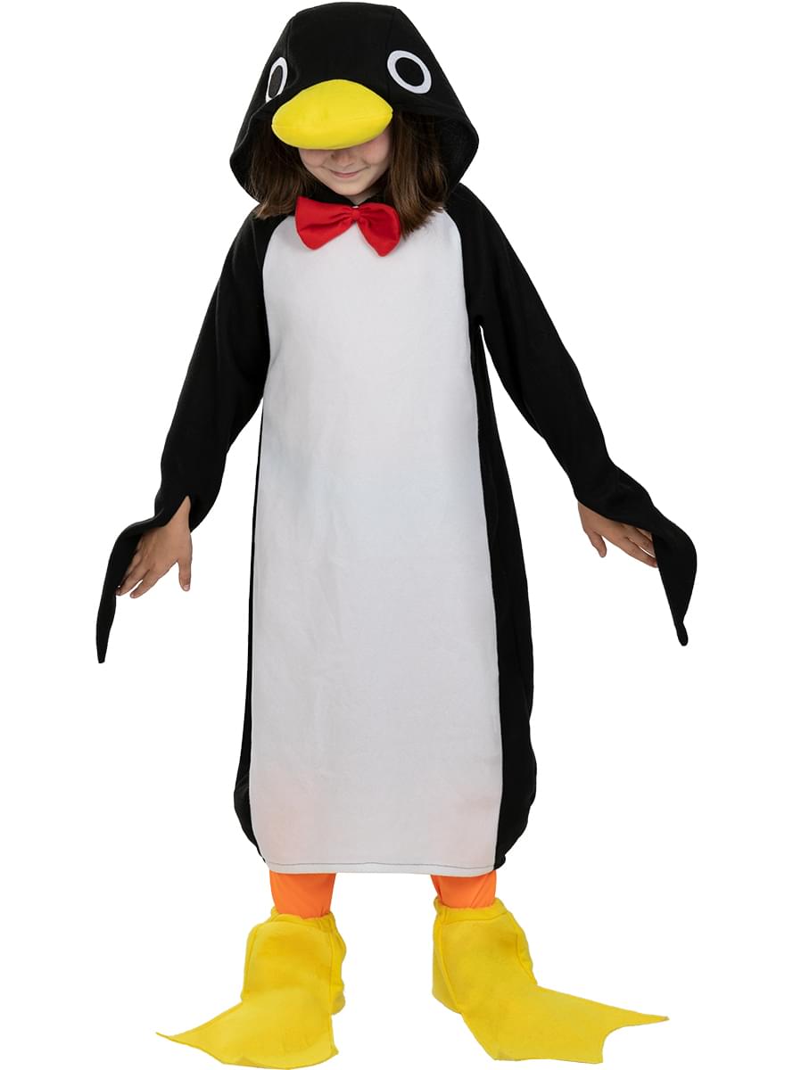 Pingvín kostume fyrir börn