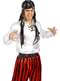 Hvit piratskjorte
