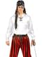 Camisa de pirata blanca