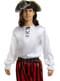 Camisa de pirata blanca