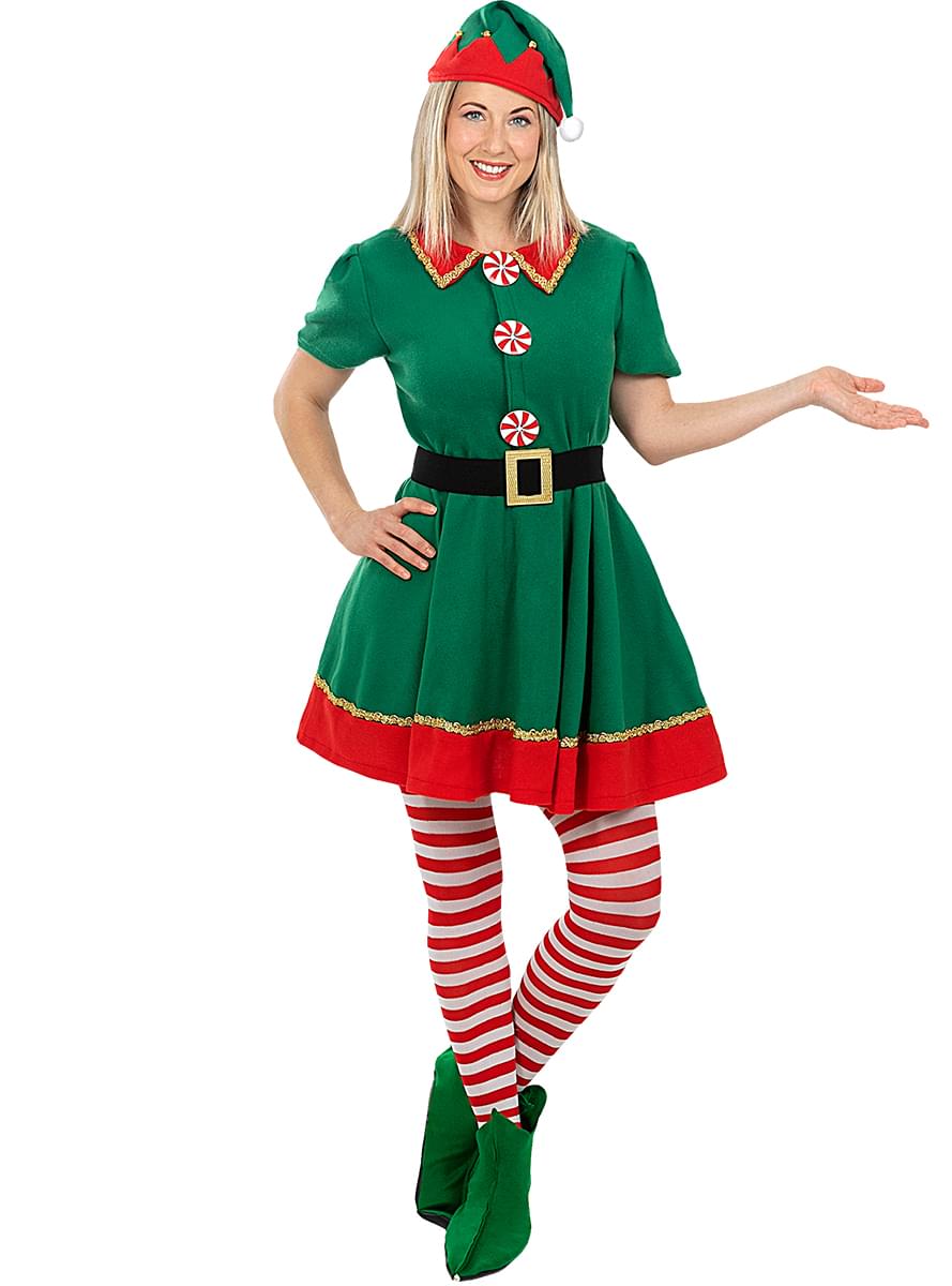 Disfraz de elfa para mujer Funidelia