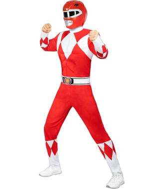 Casque Power Ranger rouge
