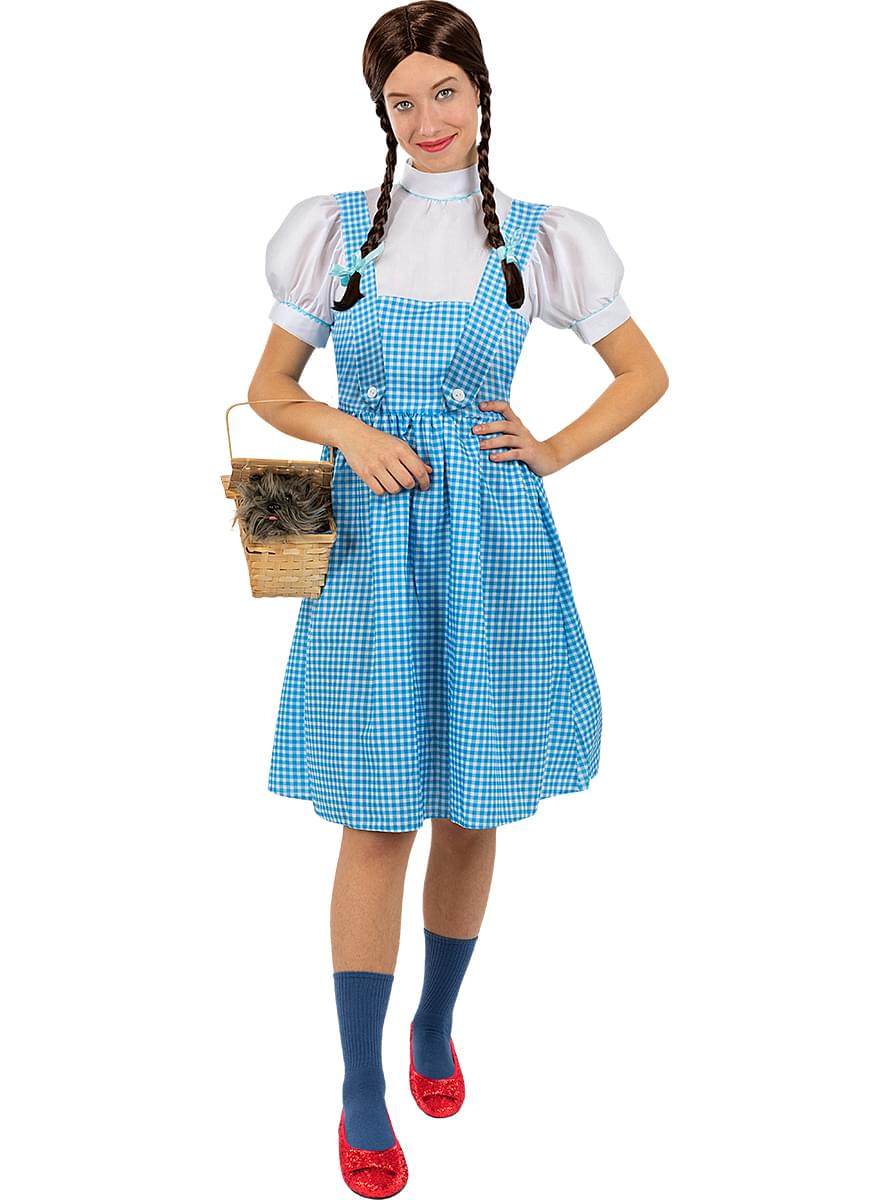 Dorothy Kostyme Plusstørrelse - Trollmannen fra Oz