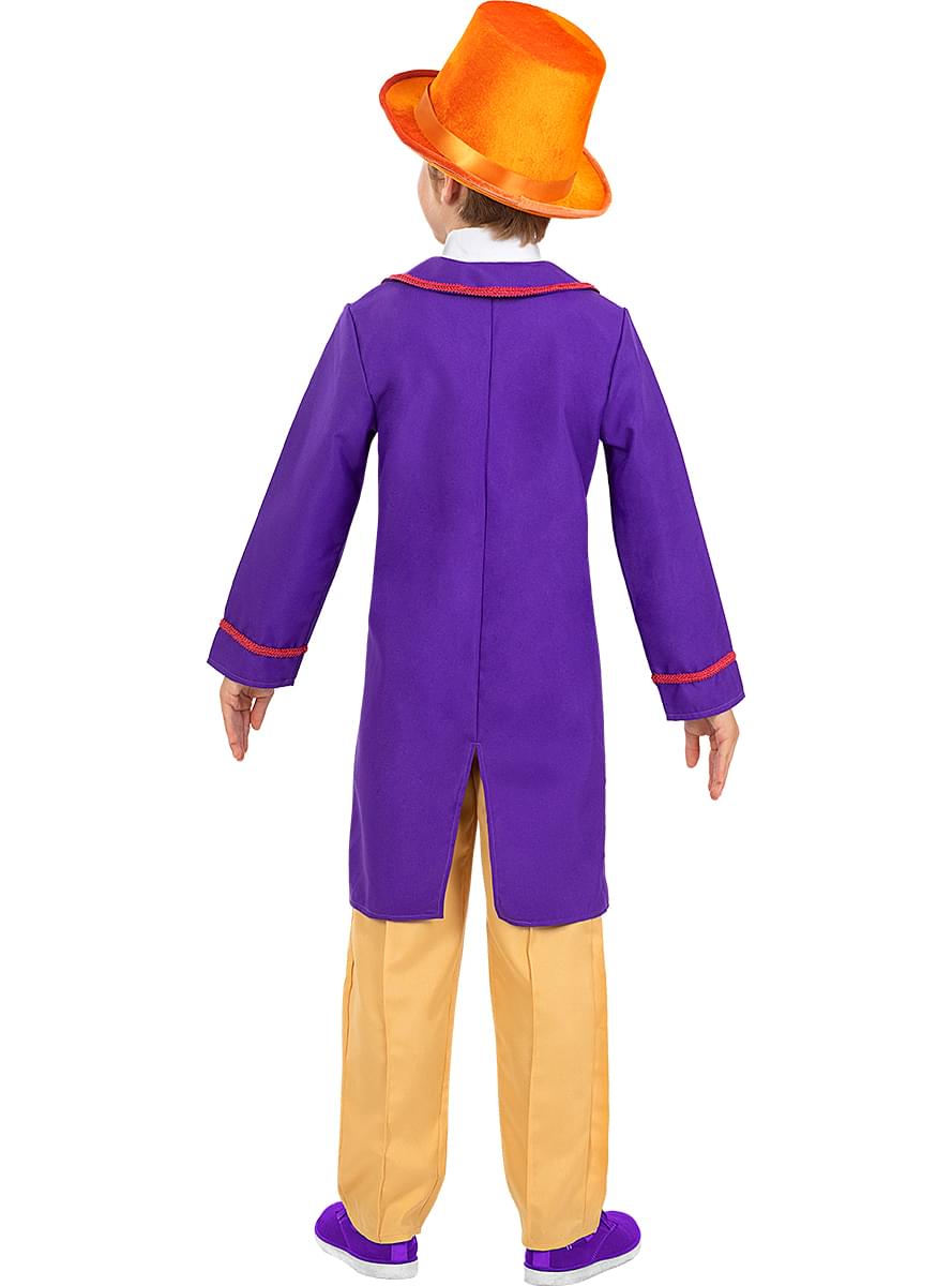 Willy Wonka Kostüm für Jungen - Charlie und die Schokoladenfabrik