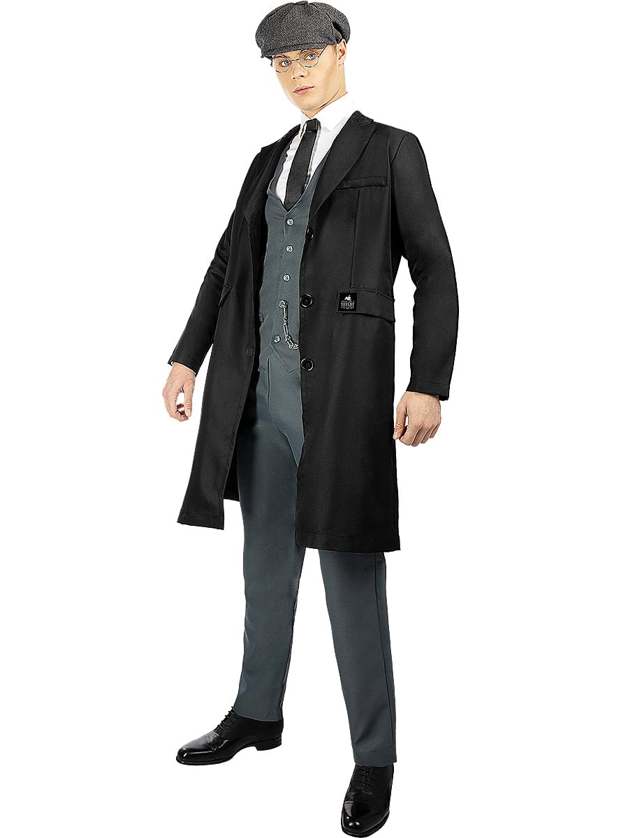 Zestaw czapka i okulary Peaky Blinders - Tommy Shelby