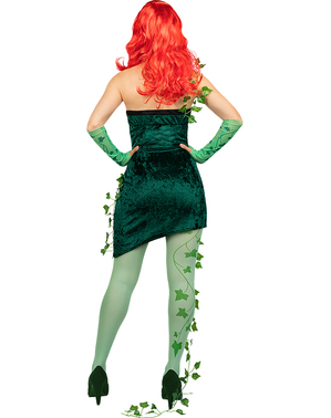 Poison Ivy Kostyme Plusstørrelse