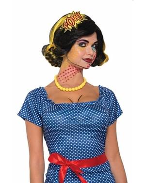 Adult's Pop Art Pow Head Accessory