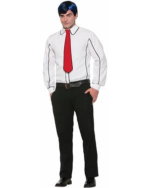 Pop Art Shirt and Tie Férfi