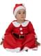 Weihnachtsfrau Kostüm für Babys