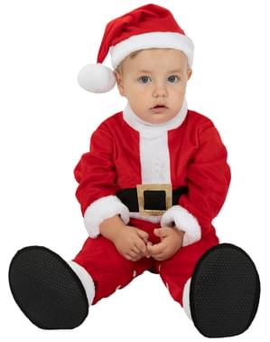 Deluxe Kerstman kostuum voor baby's