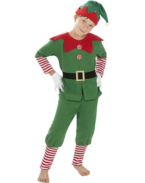Strój Elf Świąteczny dla chłopców