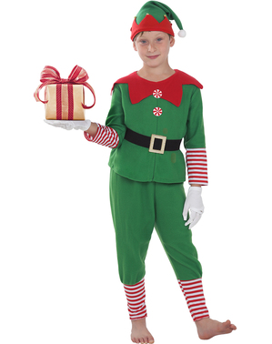Costume da elfo natalizio per bambino