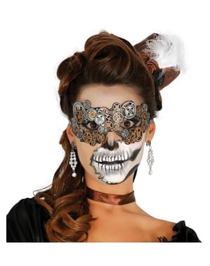 Mascarilha steampunk para mulher