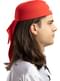 Bandana rossa con teschi