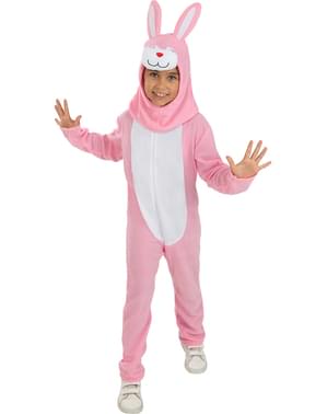 Maskeraddräkt Kanin rosa för barn