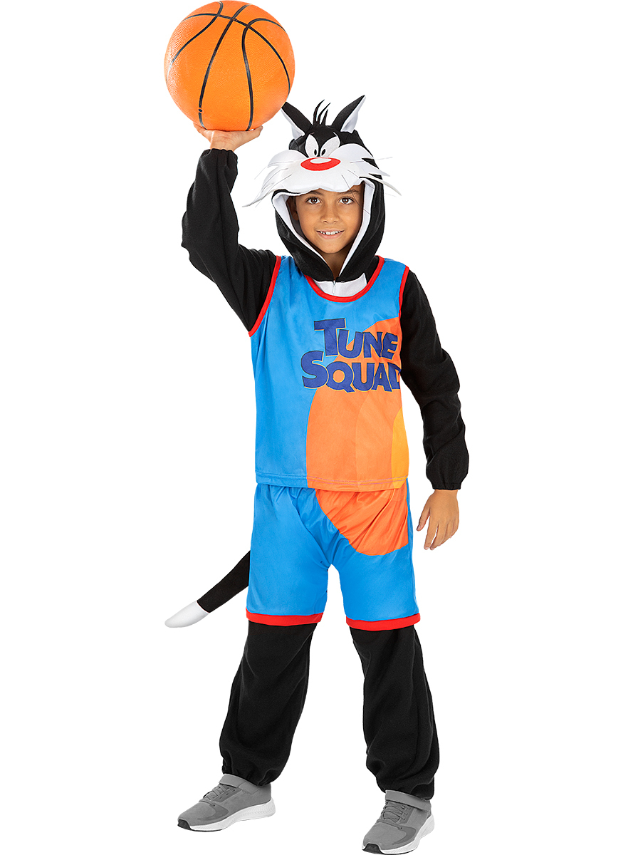 Maskeraddräkt Sylvester Space Jam för barn - Looney Tunes