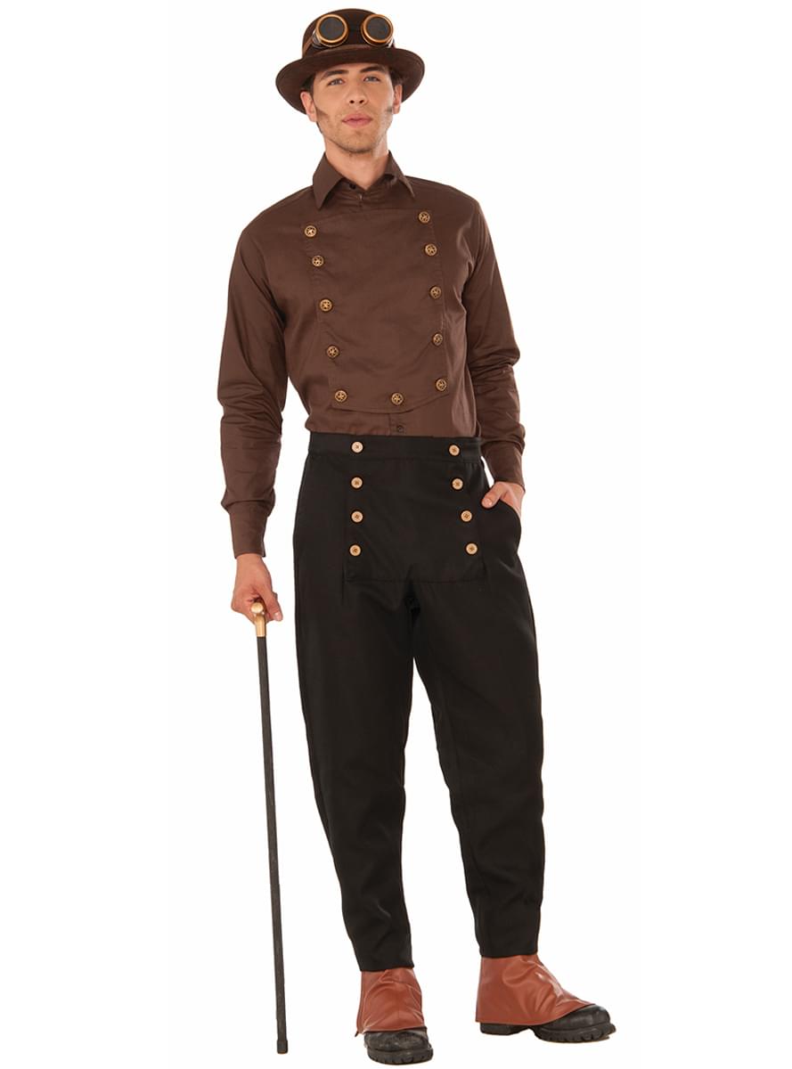 Gemelli Da Camicia Steampunk Uomo - Movimento Meccanico | Ottone Placcato Acciaio | Ideali Per Matrimoni E Eventi - Foto 2