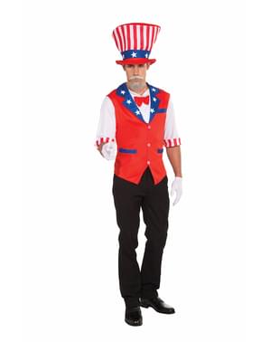 Men's Uncle Sam Costume Kit