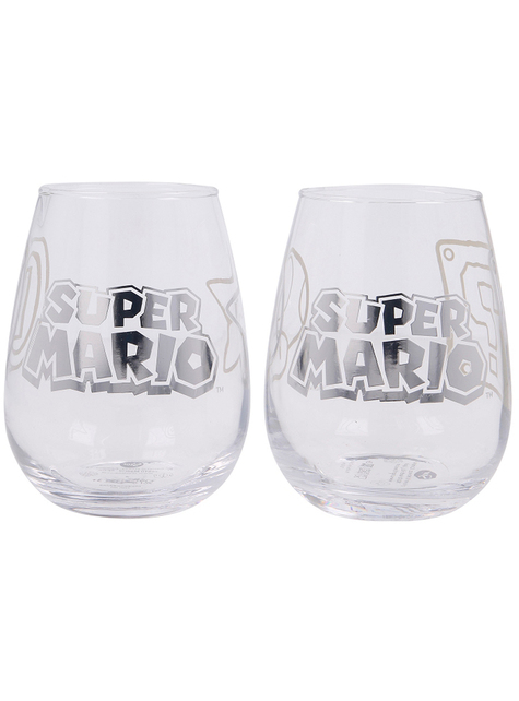 Set of 2 Super Mario Bros Glasses