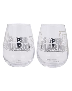 Set van 2 Super Mario Bros Glazen