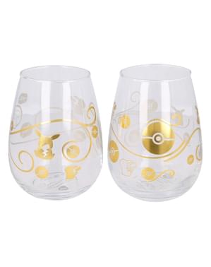 Set med 2 Glas Pokemon