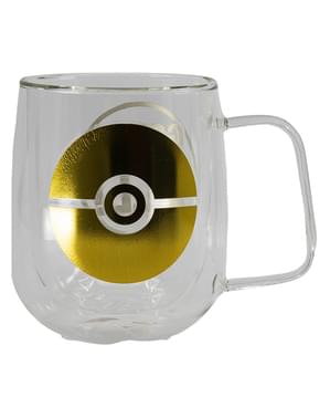 Mugg Pokeball i glas - Pokemon