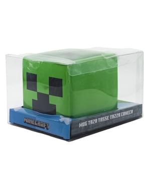 3D Minecraft Creeper šalica
