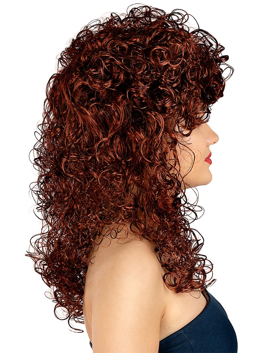 Saloon Girl Rjava kodrasta lasulja