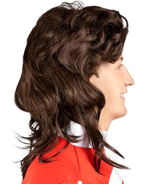1980s Chestnut Brown Wig for Men