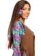 Perruque hippie brune