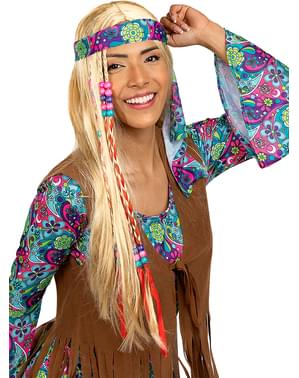 Blond Hippie Parykk