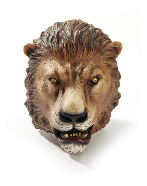 वयस्कों के लिए जंगल शेर का मुखौटा