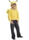 Hanorac Pikachu cu glugă pentru copii