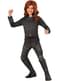 Deluxe Civil War Black Widow Captain America kostyme til jenter