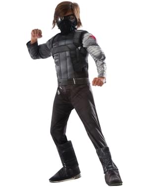 Bucky Winter Soldier Kostüm deluxe für Jungen aus The First Avenger: Civil War